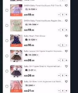 Shein New Order 13 Products
